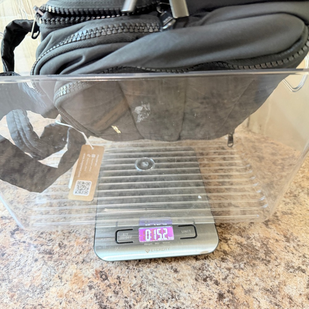 Bagsmart Zora Spacesaver 4-in-1 Multifunctional Toiletry Bag Quilted Black NWT - Picture 4 of 7